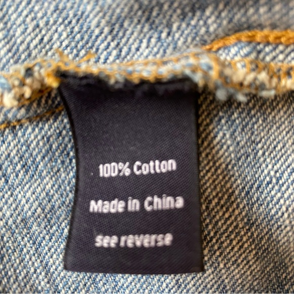 J Crew Sm Denim vest stonewashed - Picture 2 of 5